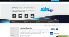 Desktop Screenshot of globalsatellite.us